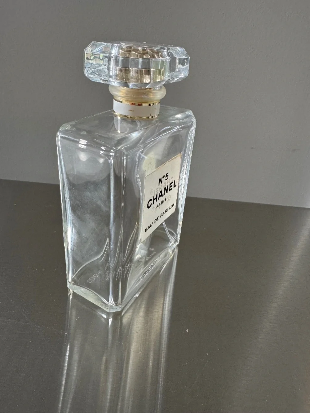 Chanel No 5 Empty 200ml Perfume Bottle
